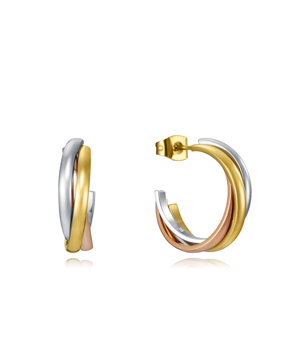 Orecchini a cerchio intrecciati, orecchini a cerchio placcati in oro 18k, orecchini a cerchio intrecciati in argento 925, orecchini a cerchio minimalisti in oro - Italia Orecchini a cerchio intrecciati, orecchini a cerchio placcati in oro 18k, orecchini a cerchio intrecciati in argento 925, orecchini a cerchio minimalisti in oro - Italia