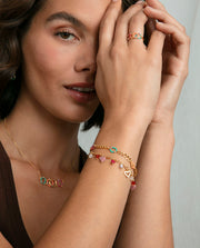Puls Plata De Ley Baño Oro Circ Sra Jewels
