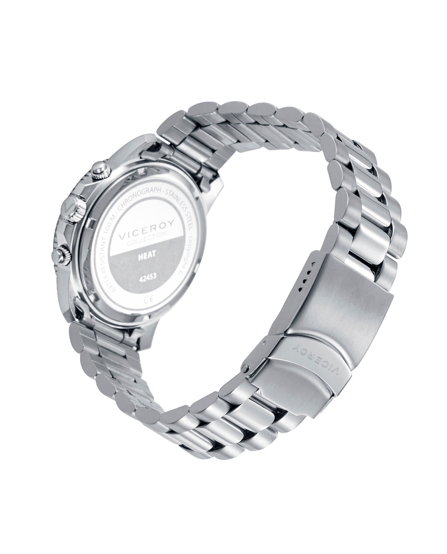 Crono Acero Brazalete Sr Va