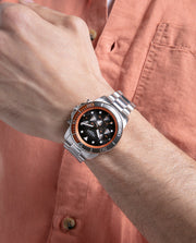 Crono Acero Brazalete Sr Va