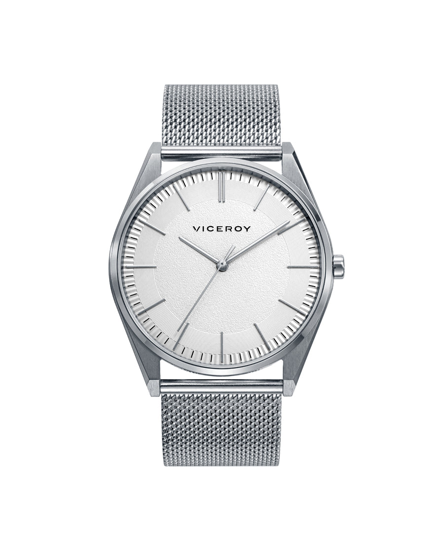 Reloj Acero Brazalete Sr Va