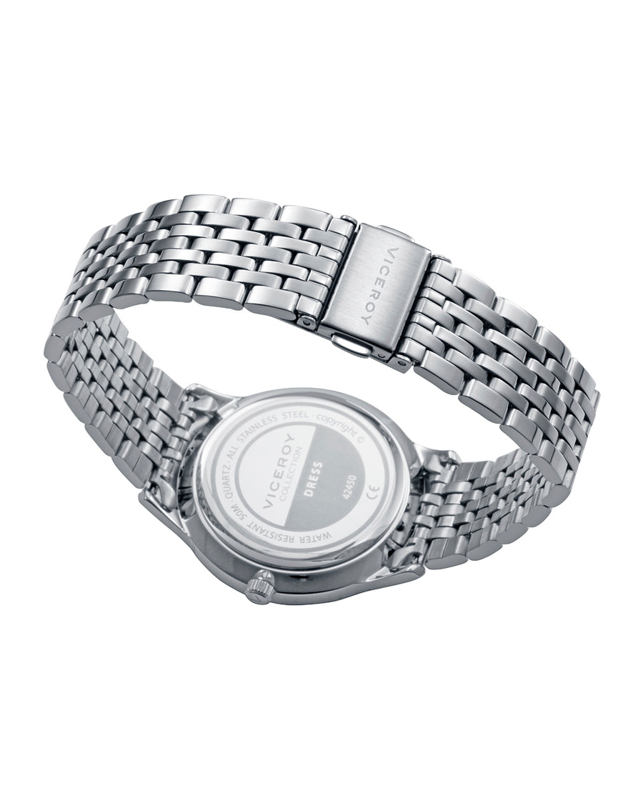 Reloj Acero Brazalete Sra Va