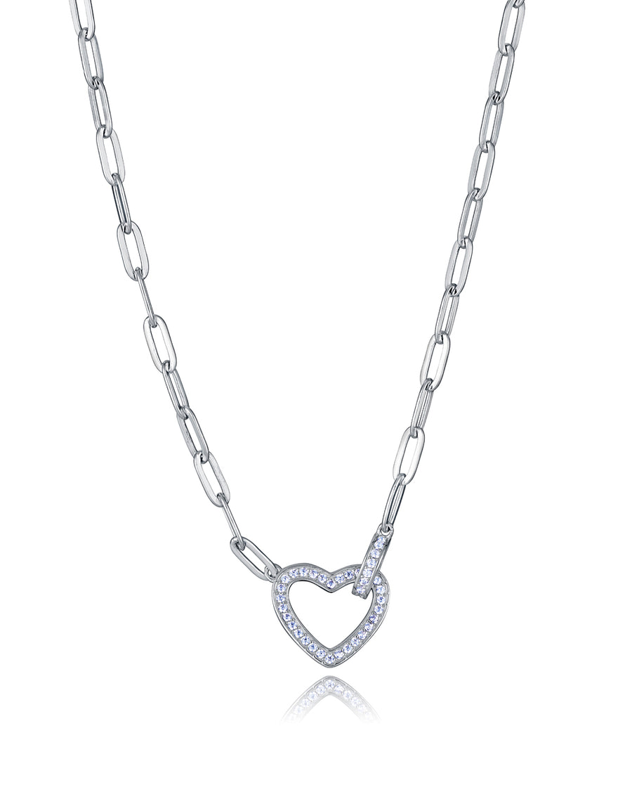 Collier Argent Massif Rhodié Circ Mrs Jwls