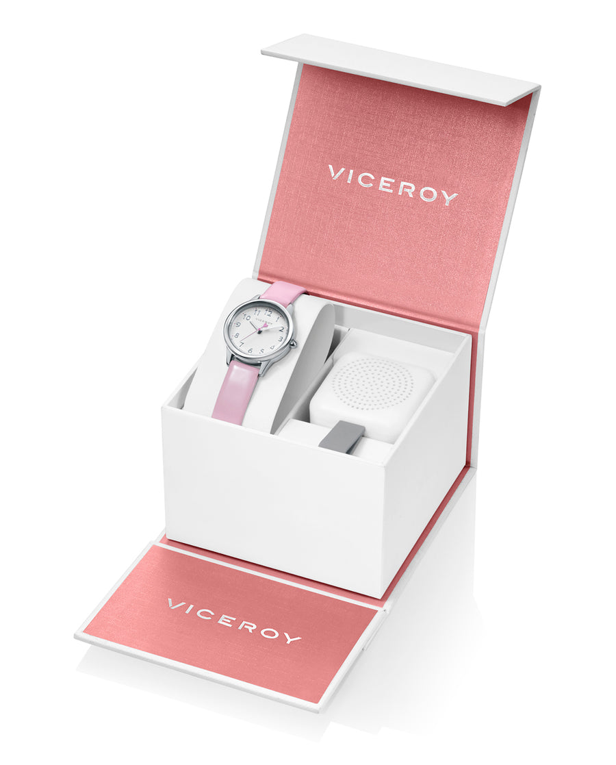 Pack Reloj Acero Correa Niña Sweet Va