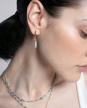 Steel Necklace Ip Gold Double, One Chain With Pen