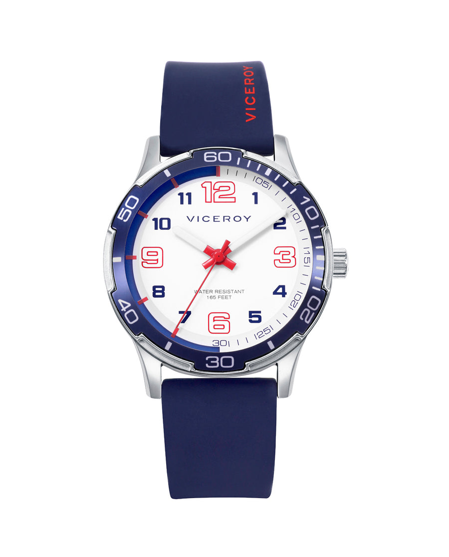 Reloj Acero Y Aluminio Correa Niño Va