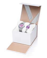 Pack Reloj Acero Brazalete Sra Va