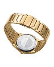 Reloj Acero Ip Dorado Brazalete Sr Va