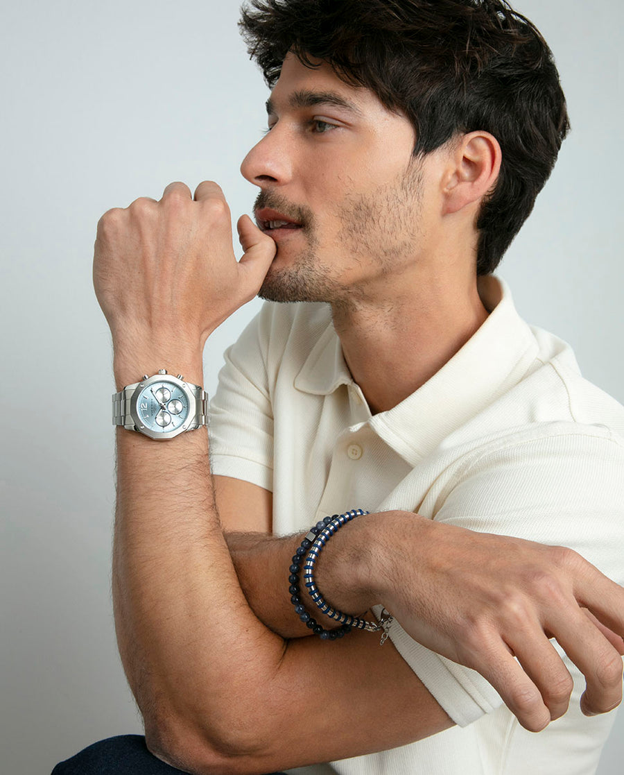 Puls Acero Piedras Naturales Sr Fashion