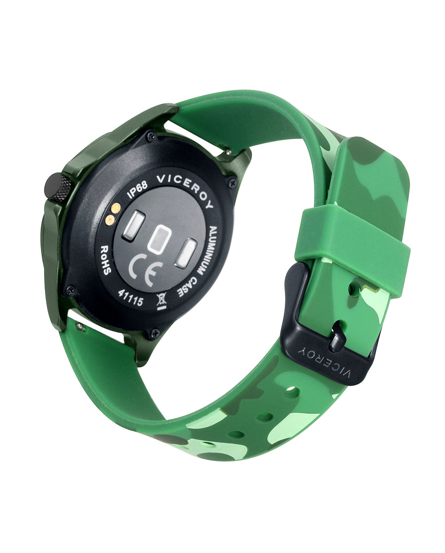 Pack Reloj Smart Aluminio Verde Correa Niño Va