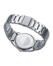 Reloj Acero Ip Rosa Brazalete Sra Va