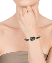Puls Dorada Piedras Gris Verde Sra Fn