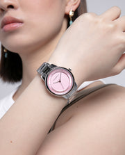 Reloj Acero Brazalete Sra Va