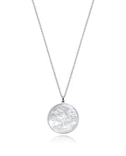 Necklace Stainless Steel Life Tree And Mother Of