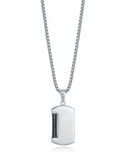 Stainless Steel Necklace Plate With Cables Man Fa