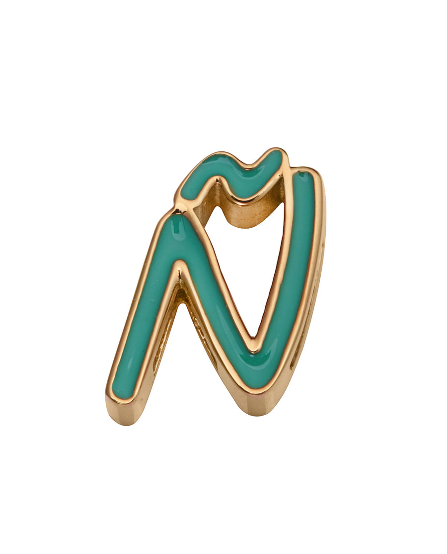 Steel Ip Gold Enamel Ñ Bracelet Component: Girl Fn