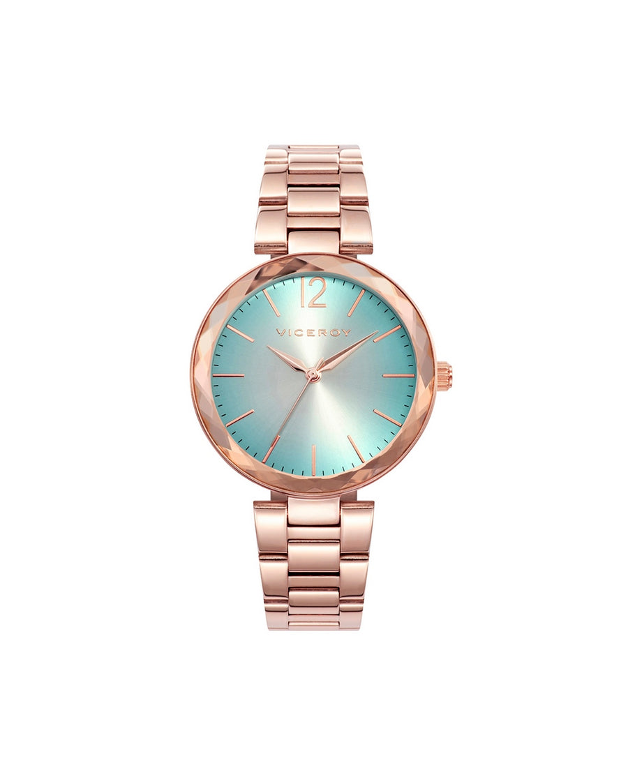 S/ Steel Ip Rose Watch Bracelet Girl Sweet Va