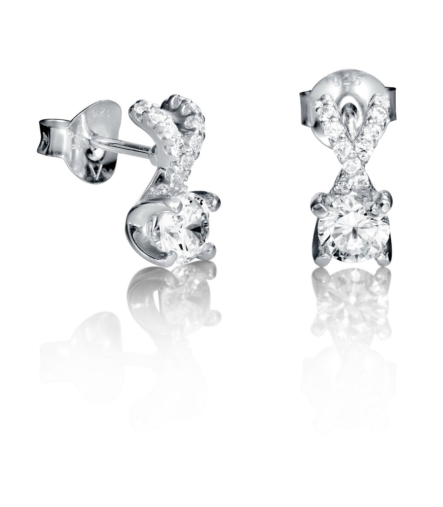 Pendientes Plata Y Circonitas Sra Jewels