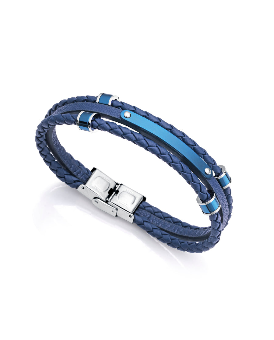 Puls Acero Piel Azul Ip Azul Sr Fn