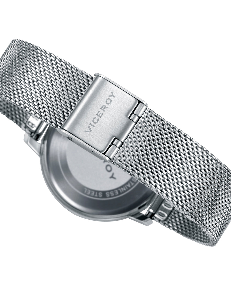 Pack Reloj Digital Acero Brazalete Niña Sweet Va