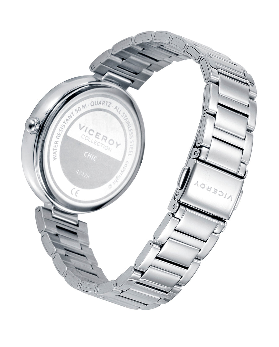 Reloj Acero Brazalete Sra Va