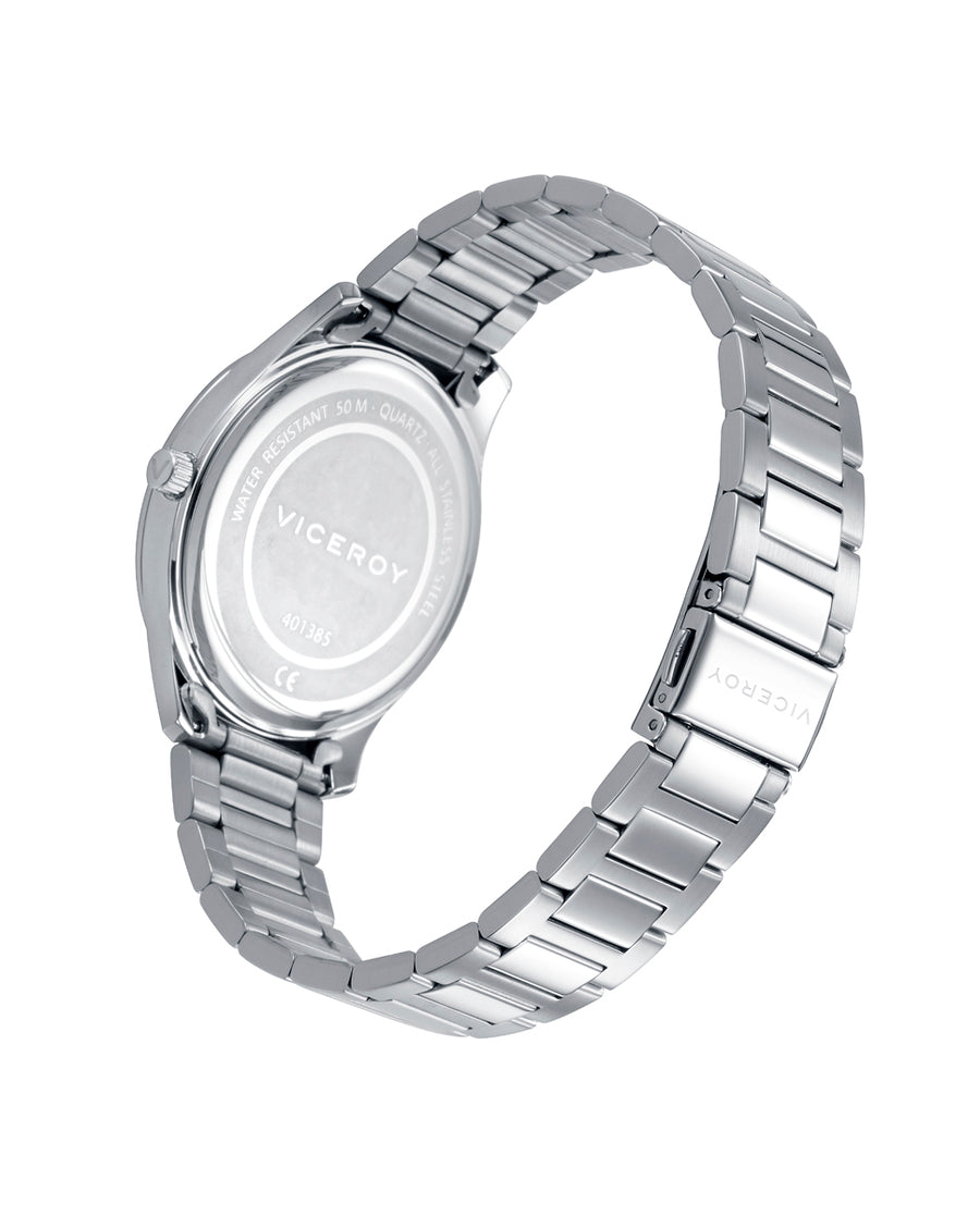 Reloj Acero Brazalete Sr Va