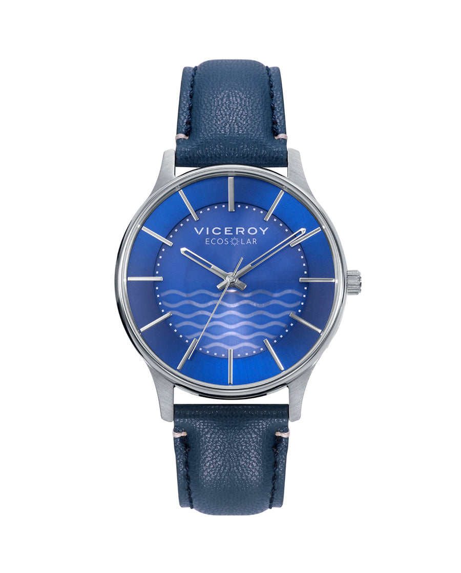 Reloj Solar Acero Reciclado Correa Sr Va