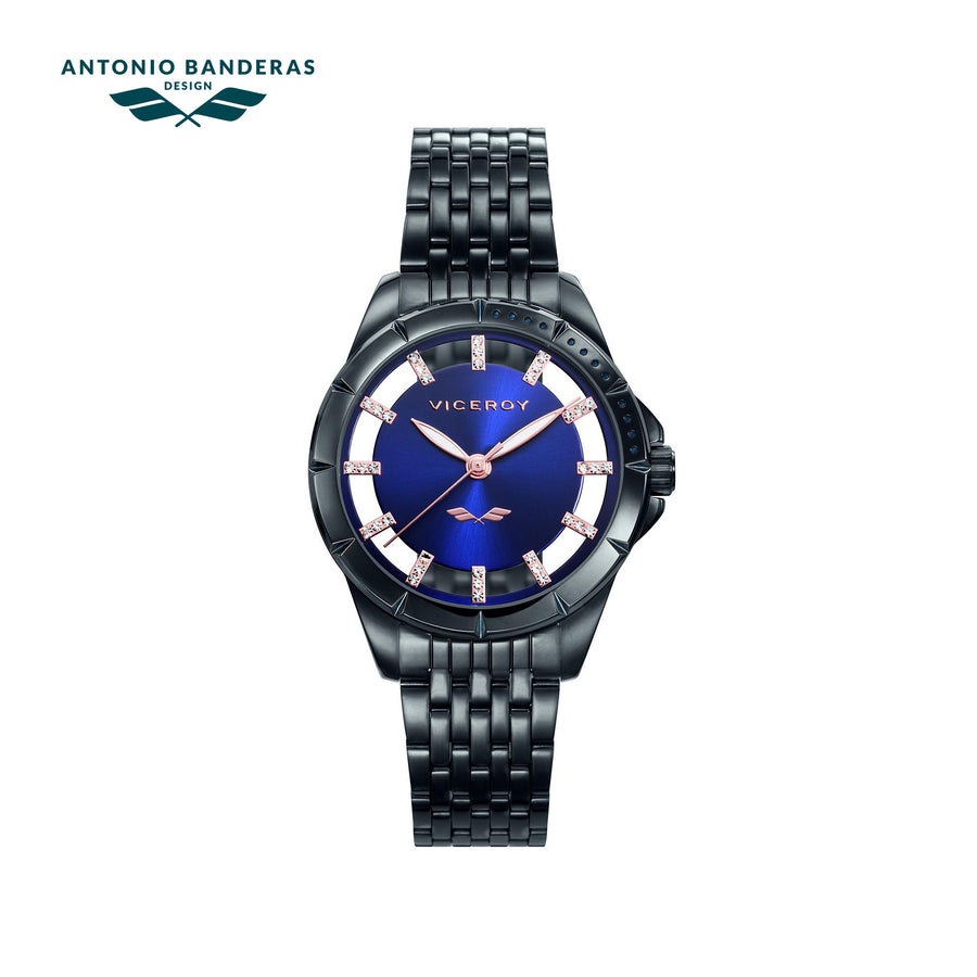 Ip Blue Watch Band Woman Antonio Va