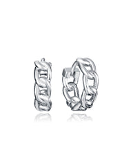 Sterling Silver Earrings With Rhodium Plating Cha