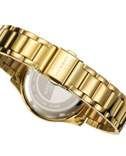 Multifunción Acero Ip Dorado Brazalete Sra Va