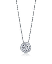 Collar Plata De Ley Disco Circ Sra Jwls