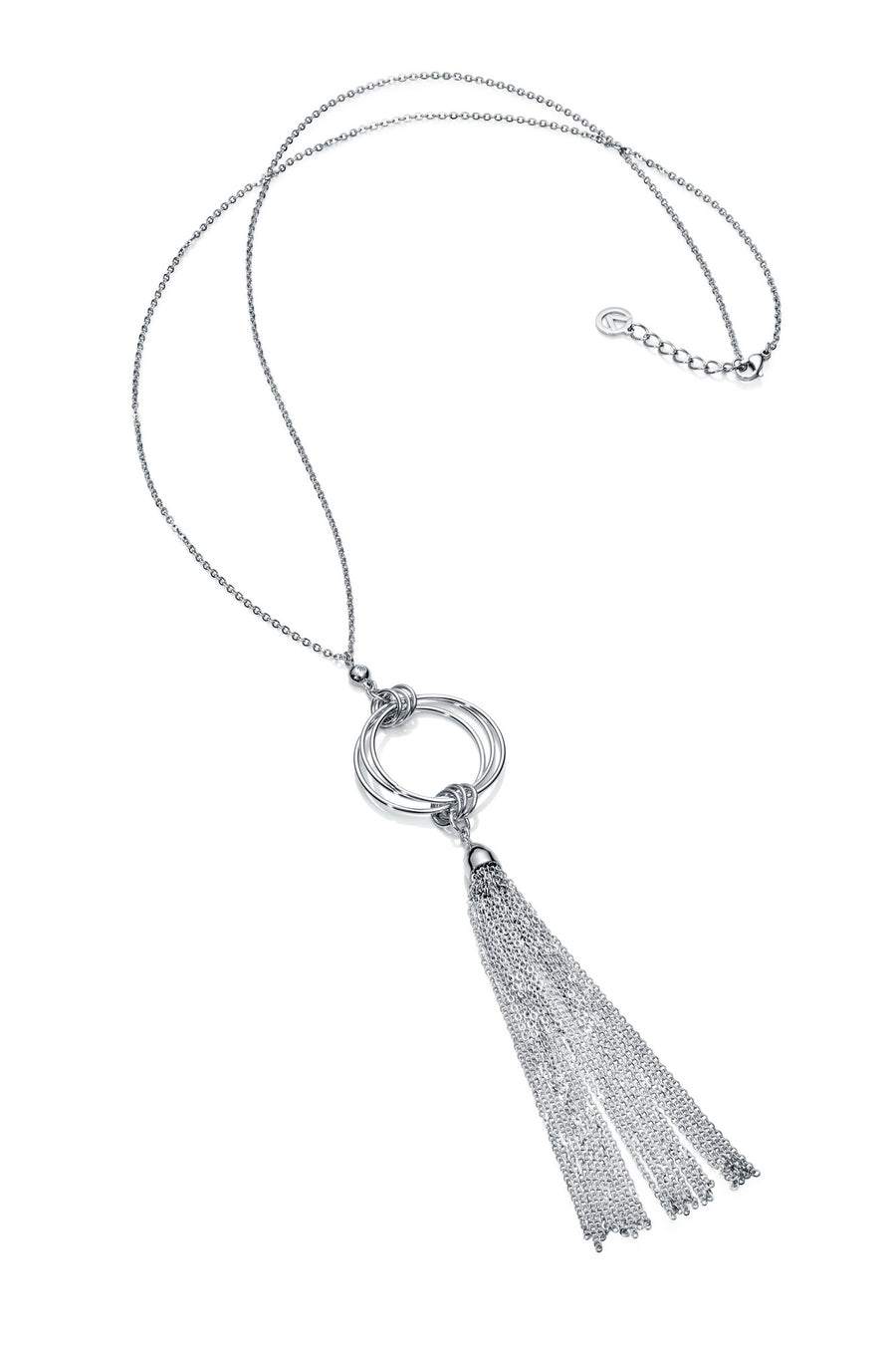Collar Acero Y Cristales Sra Fashion