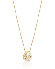 Collar Acero Ip Dorado Colgante Sra Fn