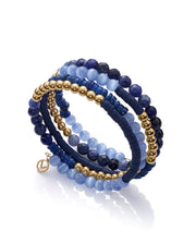 Puls Multidorado Cable Piedras Azules Sra Fn