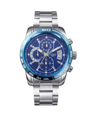 Crono Acero Ip Azul Brazalete Sr Va