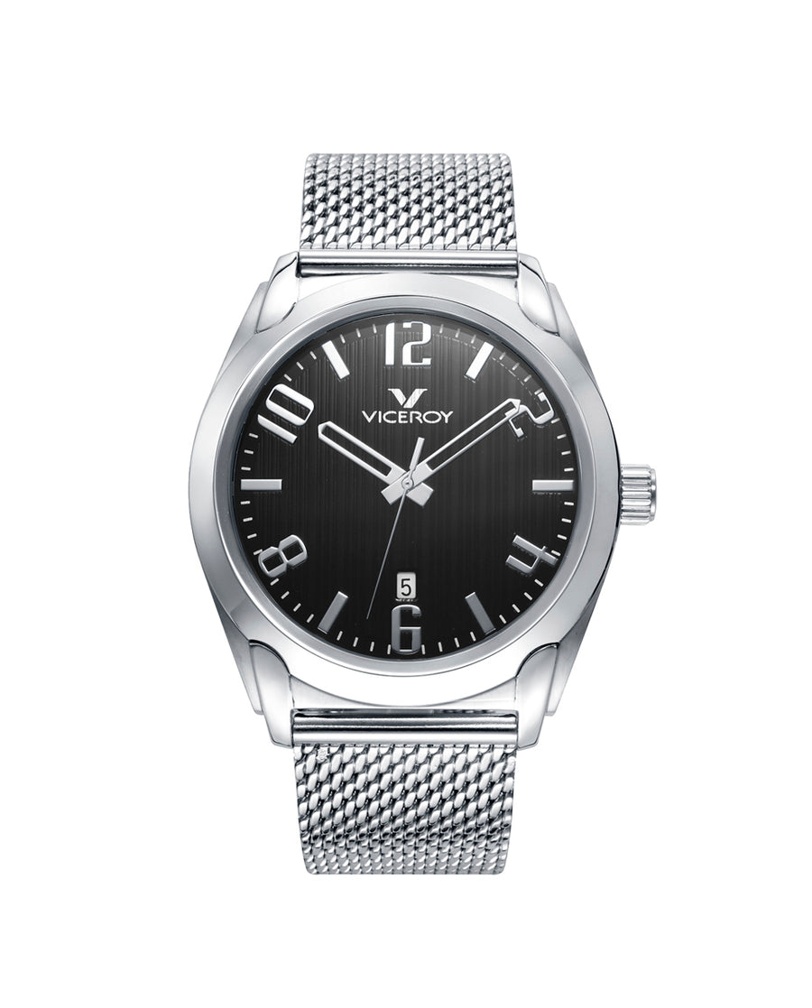 Reloj Acero Brazalete Sr Va