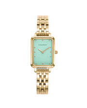 Reloj Acero Ip Dorado Brazalete Sra Va