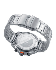 Crono Acero Ip Negro Brazalete Sr Va