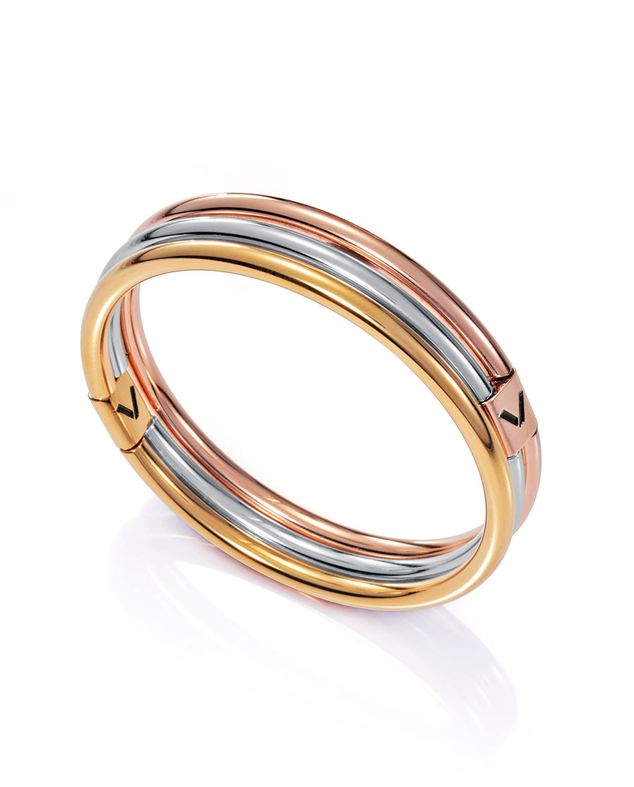 Steel Bracelet Triple Lady Fashion