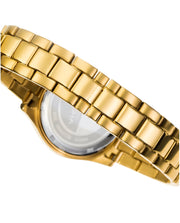 Stainless Steel Watch Ip Dorado Bracelet Woman Va