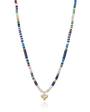 Collar Acero Ip Dorado Piedras Sra Fn