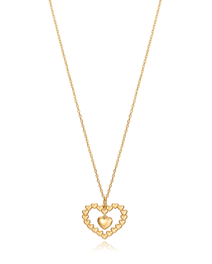Collar Plata De Ley Baño Oro Sra Jewels