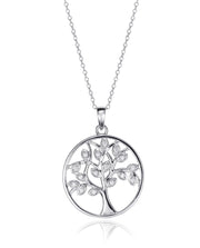 Collier Arbre de Vie en Argent Sterling avec Zirconium Mrs. Jwl