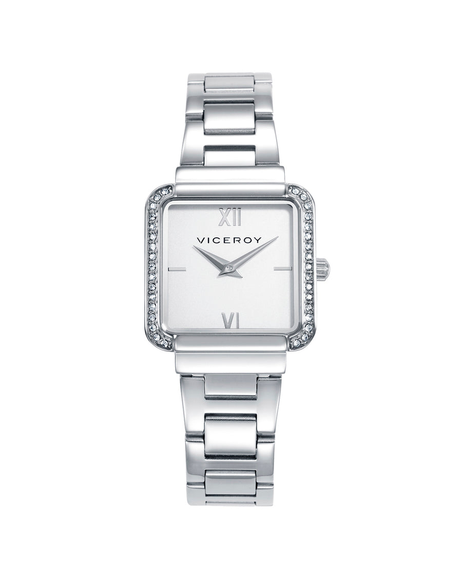Reloj Acero Brazalete Sra Va