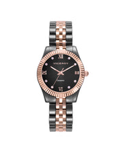 Stainless Steel And Ceramic Watch Ip Rose Bracele