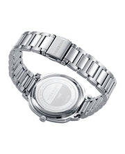 Reloj Acero Ip Rosa Brazalete Sra Va