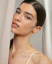 Collar Plata De Ley Baño Oro Circ Sra Jewels