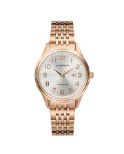 Reloj Acero Ip Rosa Brazalete Sra Va