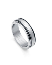 Steel Ring And Ip Black: Size 20 Gent Fn