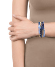 Puls Multidorado Cable Piedras Azules Sra Fn